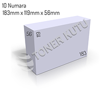 10 Numaralı Toner Kutu