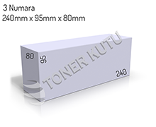 3 Numaralı Toner Kutu