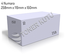 4 Numaralı Toner Kutu