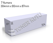 7 Numaralı Toner Kutu