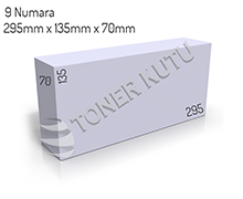 9 Numaralı Toner Kutu