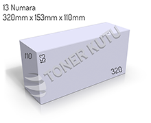 13 Numaralı Toner Kutu